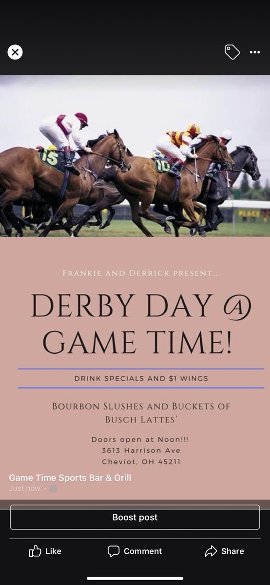 Gametimevball's tweet photo. Derby Day! https://t.co/9ShKxe6UhQ