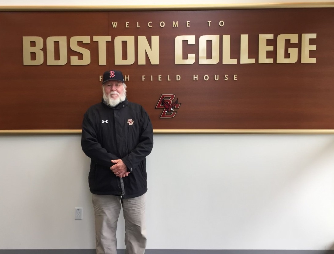 BostonCollege's tweet photo. Paul Gallivan had already led a rewarding career when he arrived at BC in 1992. The retired @BCEagles maintenance worker and famed Zamboni driver died at the age of 72. https://t.co/VRnysxilnY https://t.co/KwyE2N9I0X