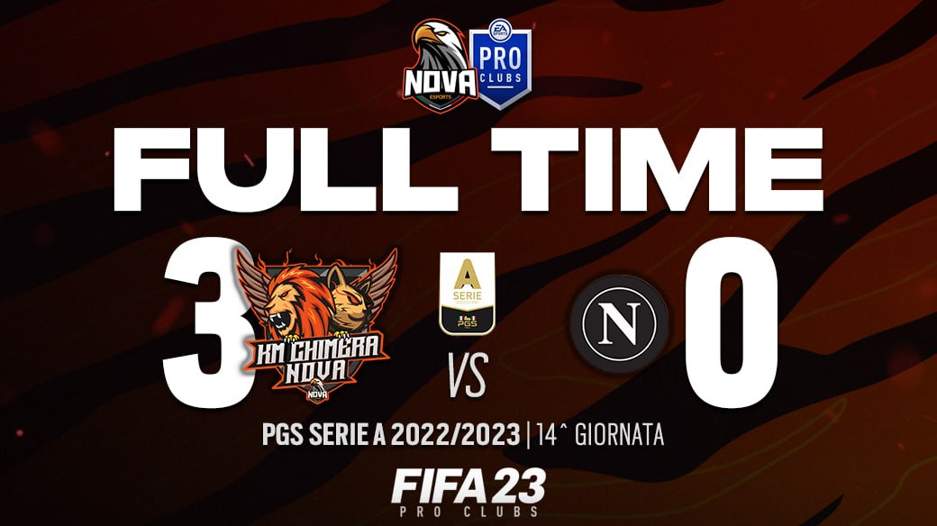 KMChimera's tweet photo. FULL TIME || 📺
SEMIFINALE ANDATA
@CVL_ITALY
VS
@NEW_GENERAT1ON
✅
SEMIFINALE RITORNO
@CVL_ITALY
VS
@NEW_GENERAT1ON
✅
14^GIORNATA
@PGS_ITALIA
VS
#SSCNAPLES
✅
Complimenti ai nostri ragazzi e agli avversari 👏🏻 https://t.co/uZ7hkpIR09