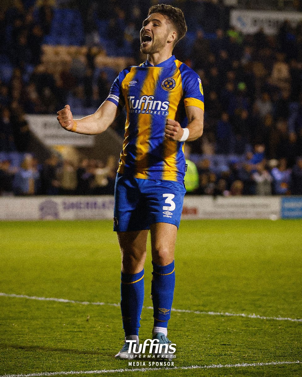 shrewsburytown's tweet photo. Luke Leahy is a very, very good footballer.

🔷🔶 #Salop https://t.co/vemGJRMCey