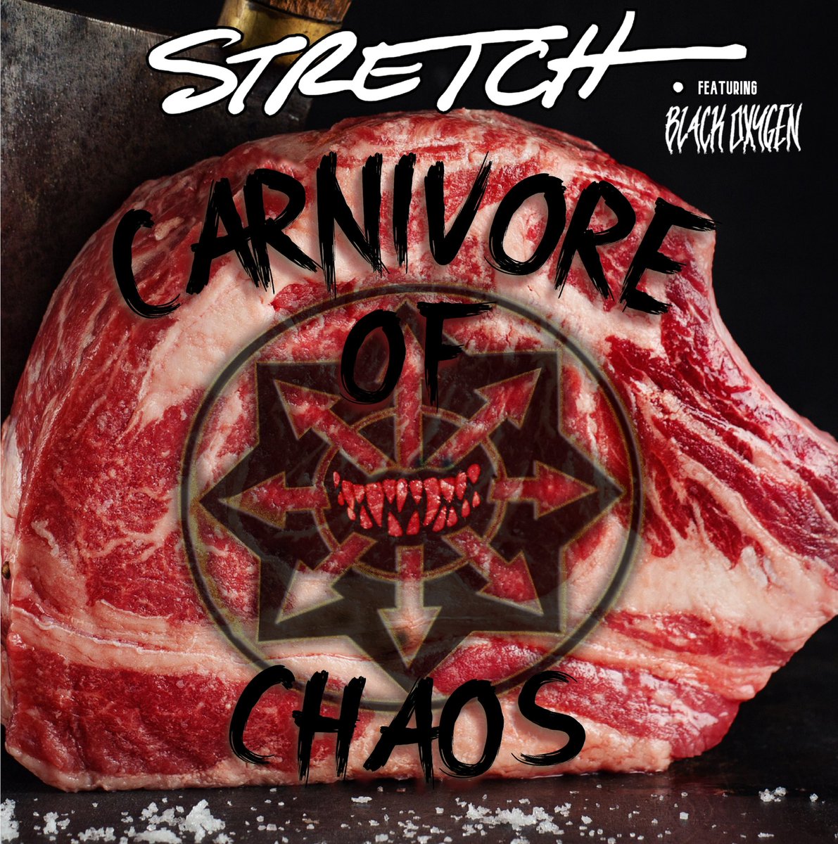STRETCH (@stretchartist) on Twitter photo HEY WORLD! Here’s the long awaited debut Album release from STRETCH “Carnivore of Chaos” feat. <a href="/blackoxygen1/">Black Oxygen</a> ! Please have a listen and forward to all your friends, families and enemies! Thnx! Available on all streaming platforms worldwide! 🌍🙌🎵🍗🔥🎉 @dlblackoxygen @licknyle HEY WORLD! Here’s the long awaited debut Album release from STRETCH “Carnivore of Chaos” feat. <a href="/blackoxygen1/">Black Oxygen</a> ! Please have a listen and forward to all your friends, families and enemies! Thnx! Available on all streaming platforms worldwide! 🌍🙌🎵🍗🔥🎉 @dlblackoxygen @licknyle