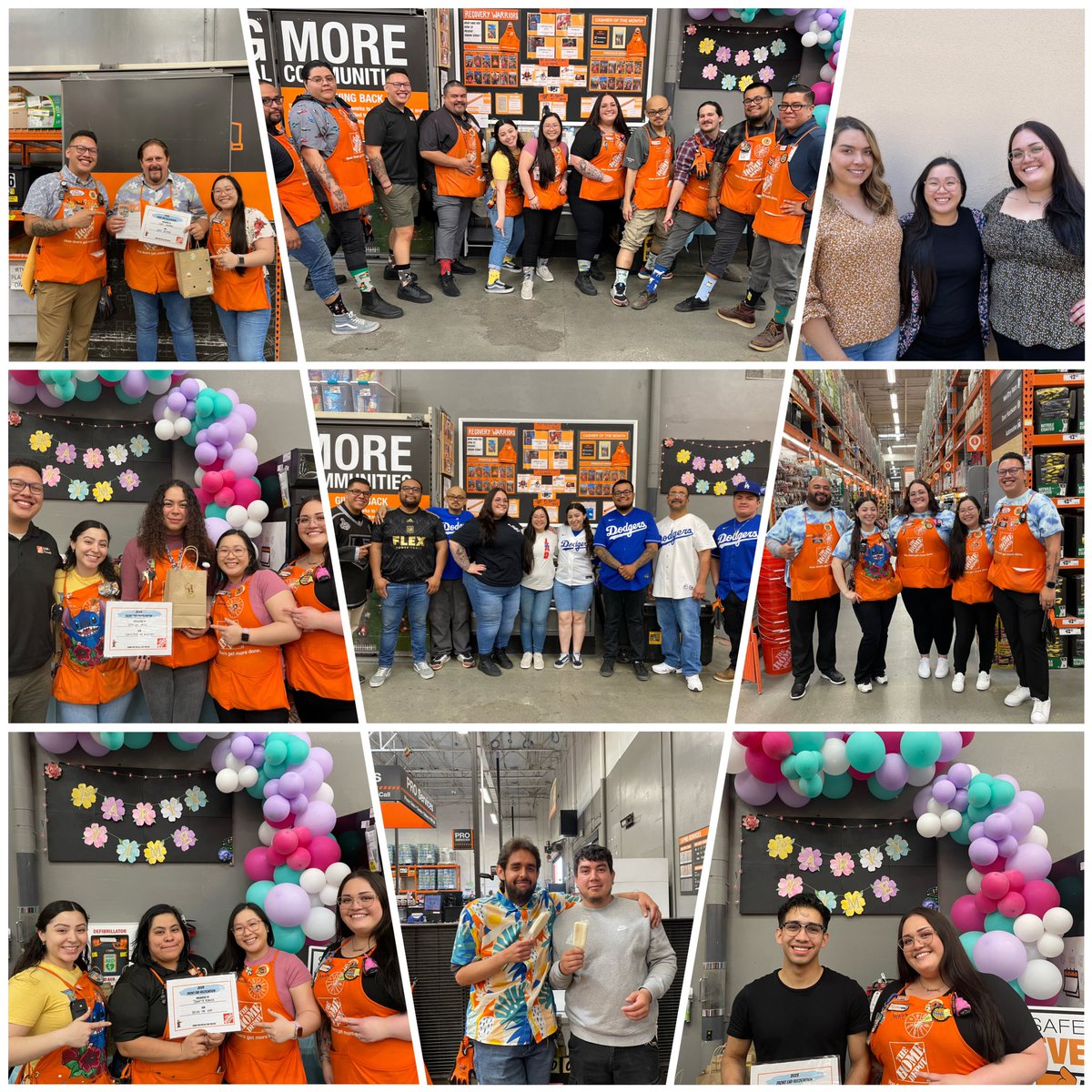 Celebrating the entire front end last week! We appreciate everyone and thank you for all that you do ! 🧡