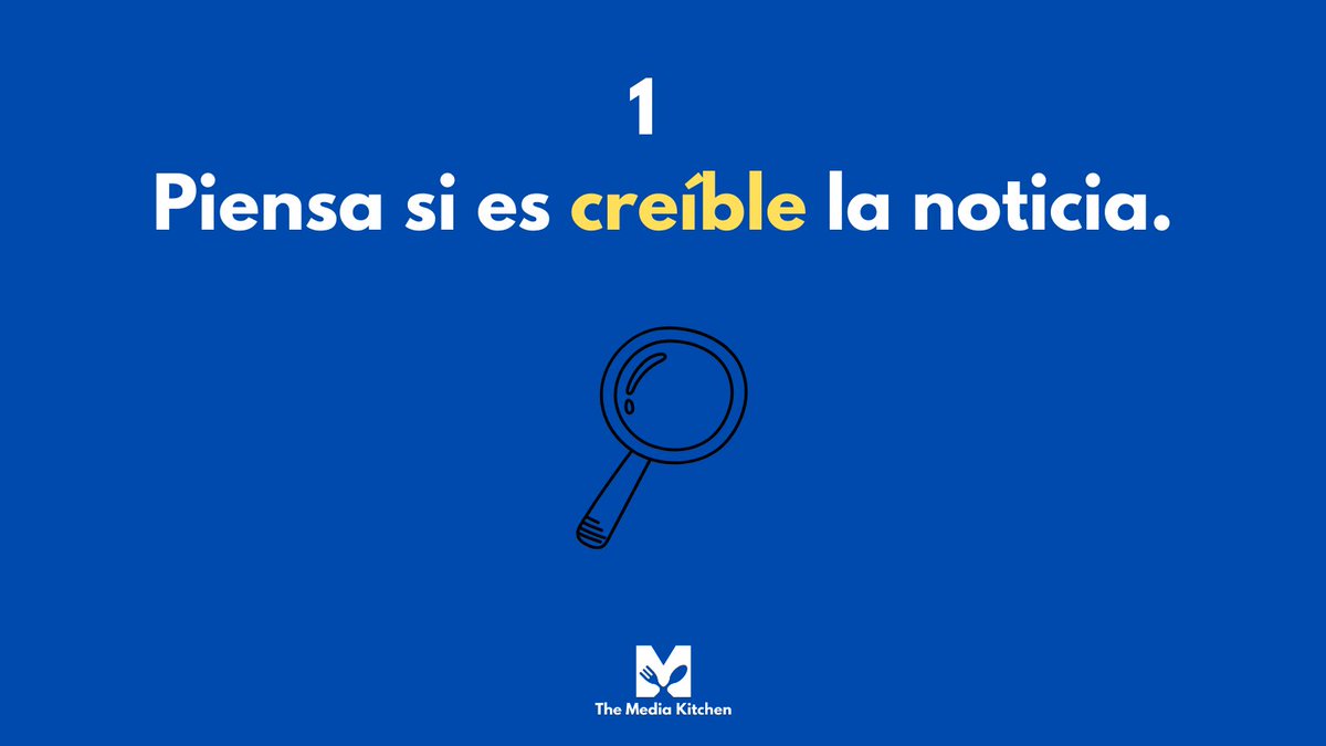 TMKitchen_'s tweet photo. 📰 ¿Sabes identificar #fakenews? 📰

📺 En The Media Kitchen te damos 5️⃣ #consejos para que ya no compartas #noticas #falsas y aportes #contenido valioso a tus #amistades. 📻 #AlfabetizaciónMediática #Infodemia #IniciativaKybernus https://t.co/f3myM4e95B