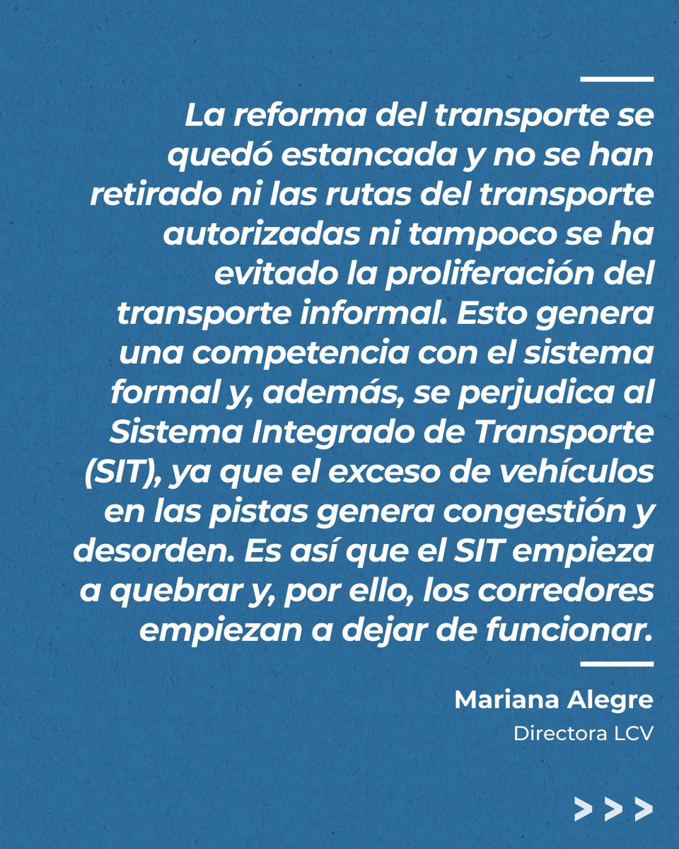 limacomovamos's tweet photo. En su reciente columna, nuestra directora Mariana Alegre (@maralegre) advierte sobre los retrocesos del actual sistema de transporte en nuestra ciudad.

🔎Lee la columna aquí: https://t.co/iD4Lj5SGtZ https://t.co/sxUog5HywW