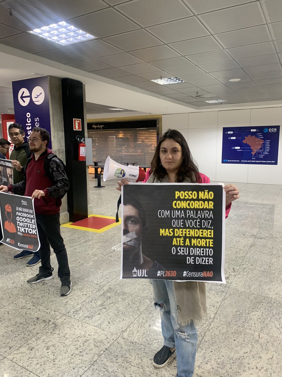 sigaannedias's tweet photo. Não ao PL2630! Pela liberdade de expressão! https://t.co/2wYSWCrkG2