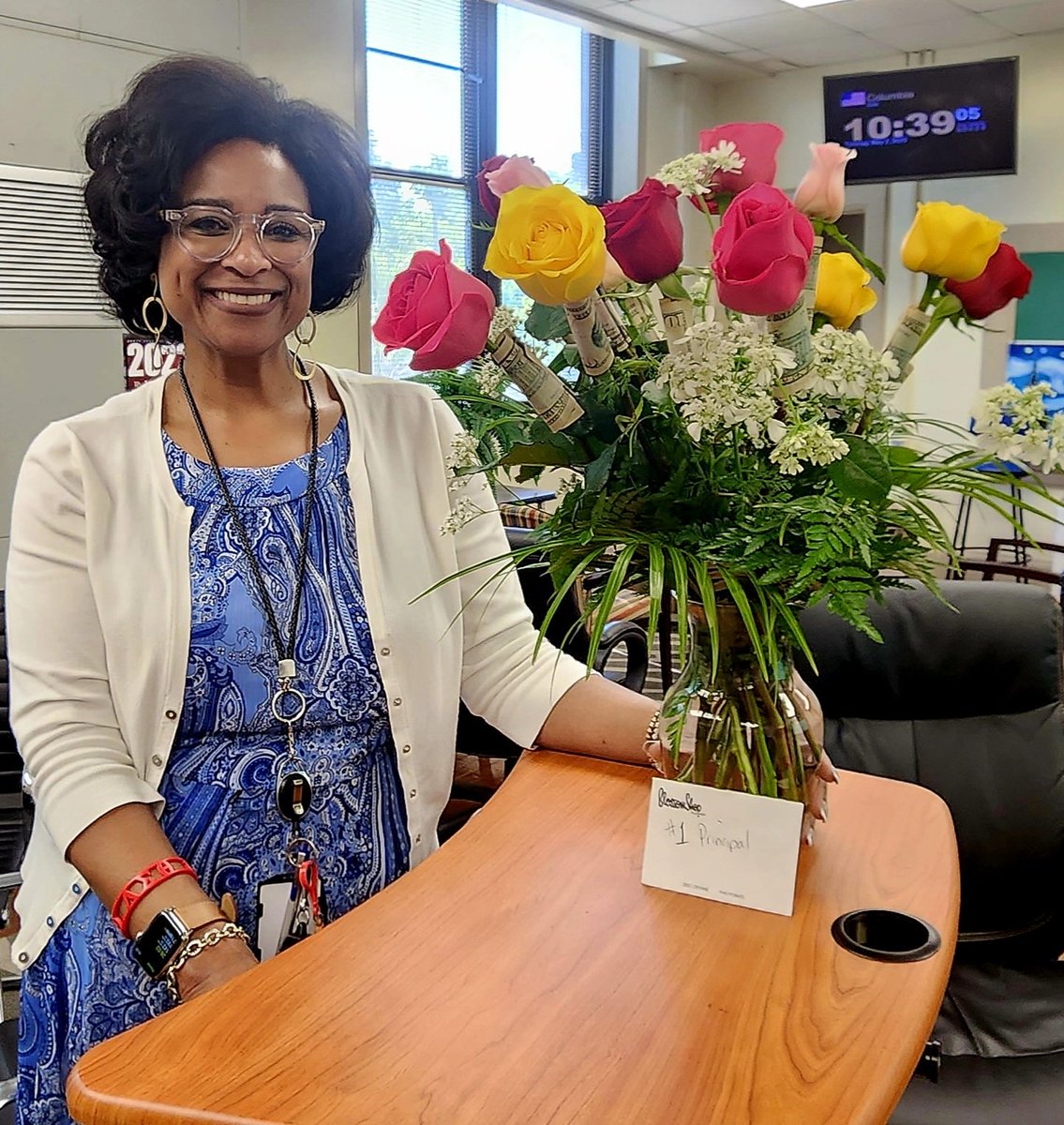 Thank you for your leadership! <a href="/DocPTG/">Patrice Green</a> We appreciate you for all that you do! <a href="/HandMiddleSC/">Hand Middle School</a> <a href="/RichlandOne/">Richland One Schools</a> (Butler, Tillman, &amp; Mathis) #HappyPrincipalDay