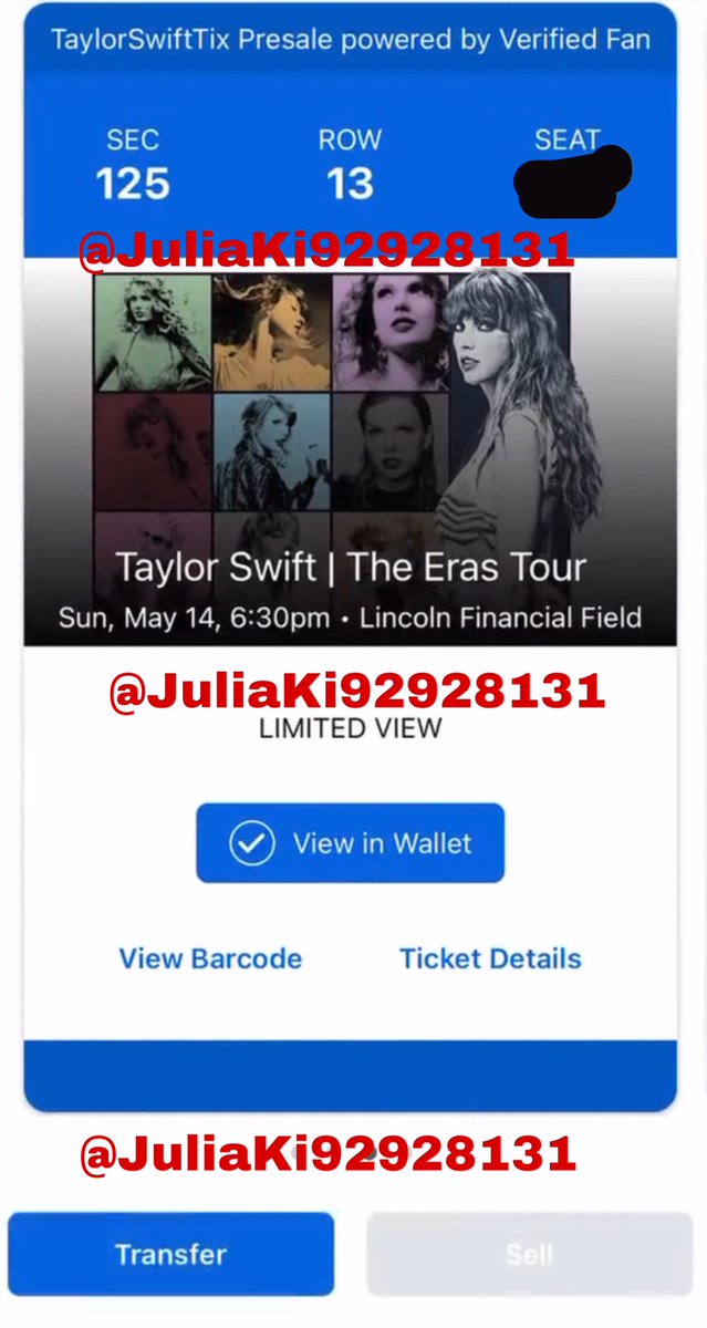 Eras Tour Resell tweet media