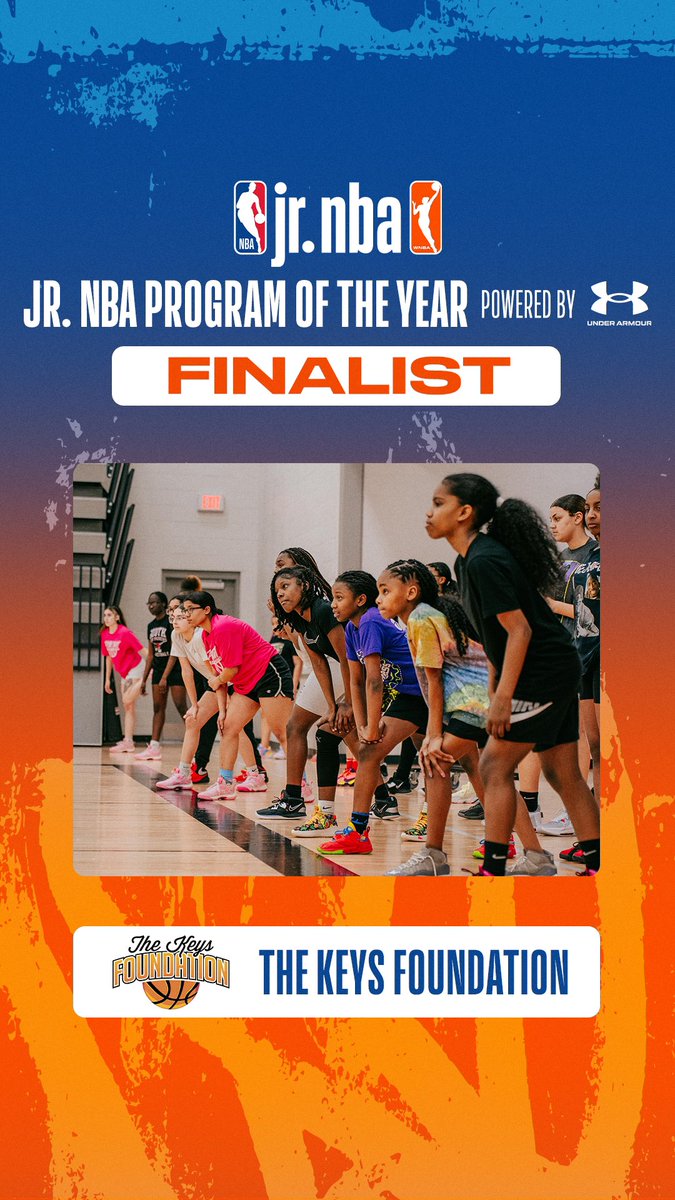 KeysFoundation1's tweet photo. We are forever grateful to be selected in the Top Six of 2023 FINALISTS for the @jrnba Program of the Year powered by Under Armour Basketball ‼

VOTE for us at https://t.co/yPPcJG3DLI
.
.
.
#omaha #nebraska #jrnba #programoftheyear #thekeysfoundation #nonprofit #wnba https://t.co/q4kLEAIeHy