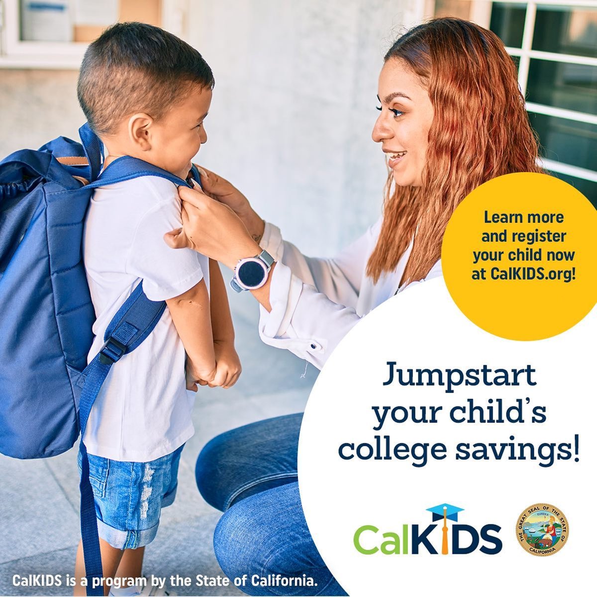 LACo_DPSS's tweet photo. Higher education can become a reality with CalKIDS. Eligible newborns and low-income public school kids enrolled in 1st through 12th grade can get free money to help build college savings. Learn more at https://t.co/vtx2tznw6e.
#CalKIDS #collegesavings #kids @CountyofLA https://t.co/eBXUchvslV