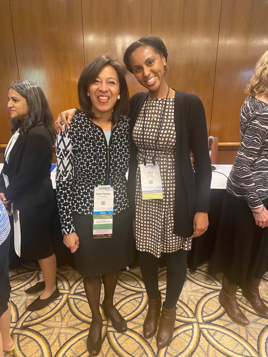 Sara Tedla MD (@saratedlamd) on Twitter photo What an honor for <a href="/AudreyVerde/">Audrey Verde</a> and I to be around such giants in neuroradiology. #ASNR23 Thank you <a href="/TYPoussaintMD/">Tina Young Poussaint, MD, FACR</a> <a href="/phudge54/">Pat Rhyner</a> Anne Osborn What an honor for <a href="/AudreyVerde/">Audrey Verde</a> and I to be around such giants in neuroradiology. #ASNR23 Thank you <a href="/TYPoussaintMD/">Tina Young Poussaint, MD, FACR</a> <a href="/phudge54/">Pat Rhyner</a> Anne Osborn