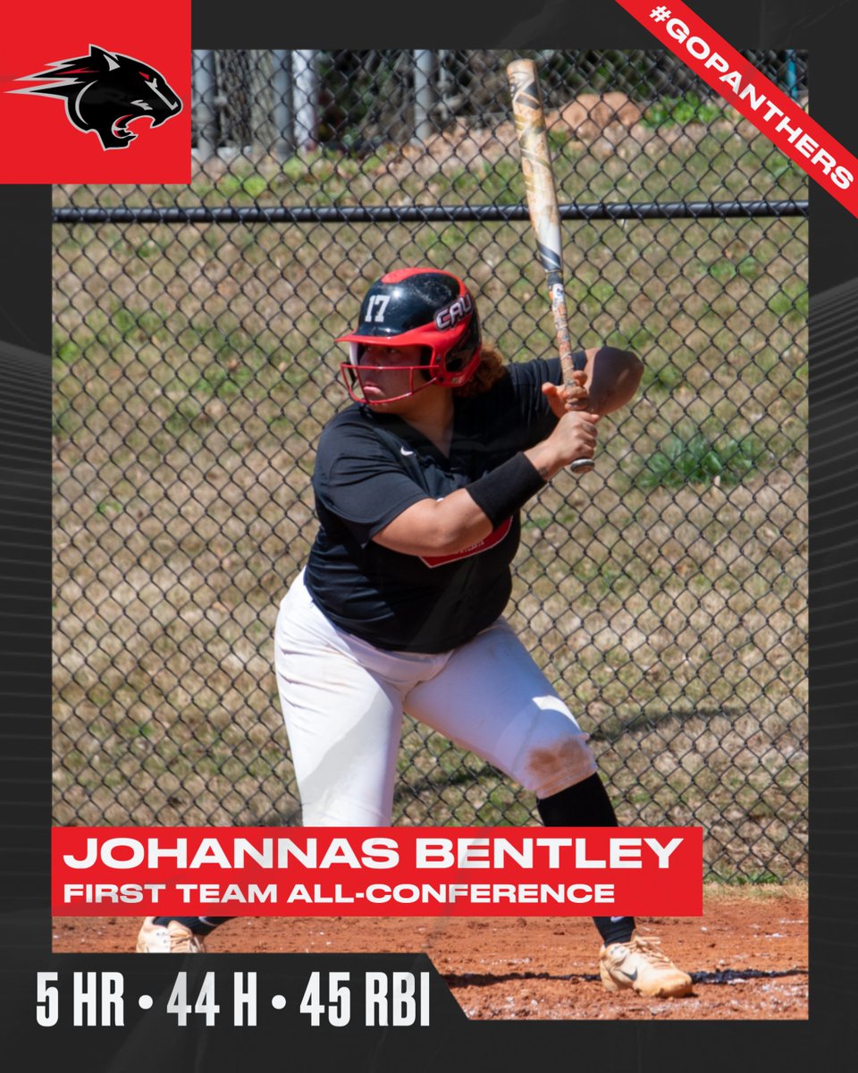 ClarkAtlantaSB's tweet photo. 𝘾𝙊𝙉𝙂𝙍𝘼𝙏𝙐𝙇𝘼𝙏𝙄𝙊𝙉𝙎 to Johannas Bentley on securing the SIAC All-Conference First Team nod! 🥎🐾 

CAU Softball continues their tournament run tomorrow at 11 AM in Albany, Ga! 

#GoPanthers🐾 | #WeAreCAU https://t.co/TMW19s9Qdf