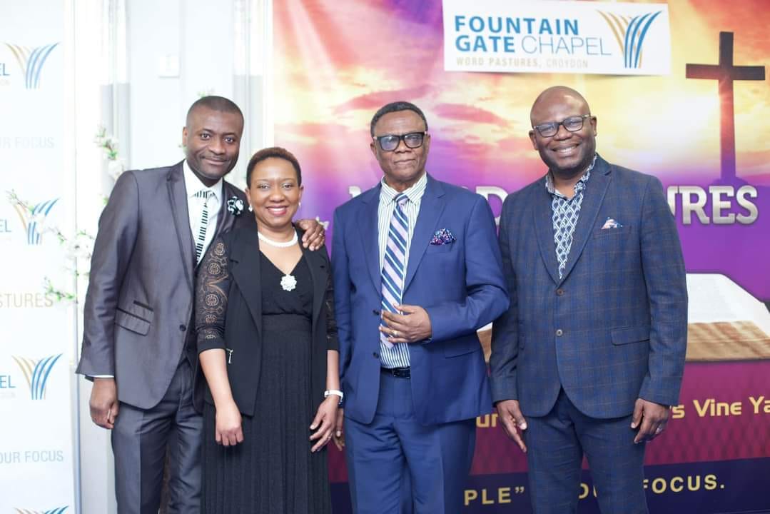ClementAnchebah's tweet photo. ⛔... PICTORIAL EXCERPTS FROM MY MINISTRATION AT Fountain Gate Chapel, Croydon ( WORD PASTURES).

We Give God the Glory, and Thanks to my Hosts Rev. Dr Nat Osei-Asante and Pastor Mrs Lordina Osei-Asante and the entire Church for their warm reception. 

You will soon Testify IJN https://t.co/KWnbXDAHur