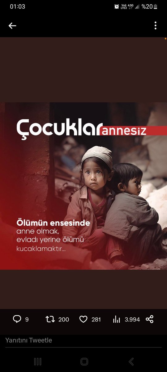 #RUSAFA 
#cocuklarAnnesizUyuyor 
#ChildrenMissTheirMoms