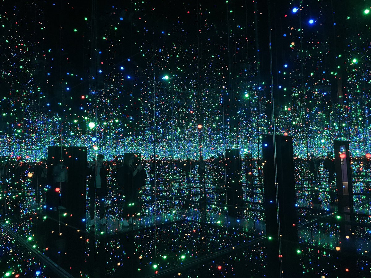 albertcll's tweet photo. Fantastic exhibition by Yayoi Kusama #infinitymirrors #tate #yayoikusama #cultureclub https://t.co/KgzAe9GwjY