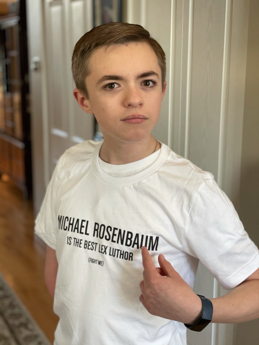 The Bionic Kid (@_thebionickid) on Twitter photo I asked Google’s AI which actor is the best Lex Luthor. It’s <a href="/michaelrosenbum/">Michael Rosenbaum</a> ! Which means my shirt is right too 🦾😁🦾 I asked Google’s AI which actor is the best Lex Luthor. It’s <a href="/michaelrosenbum/">Michael Rosenbaum</a> ! Which means my shirt is right too 🦾😁🦾