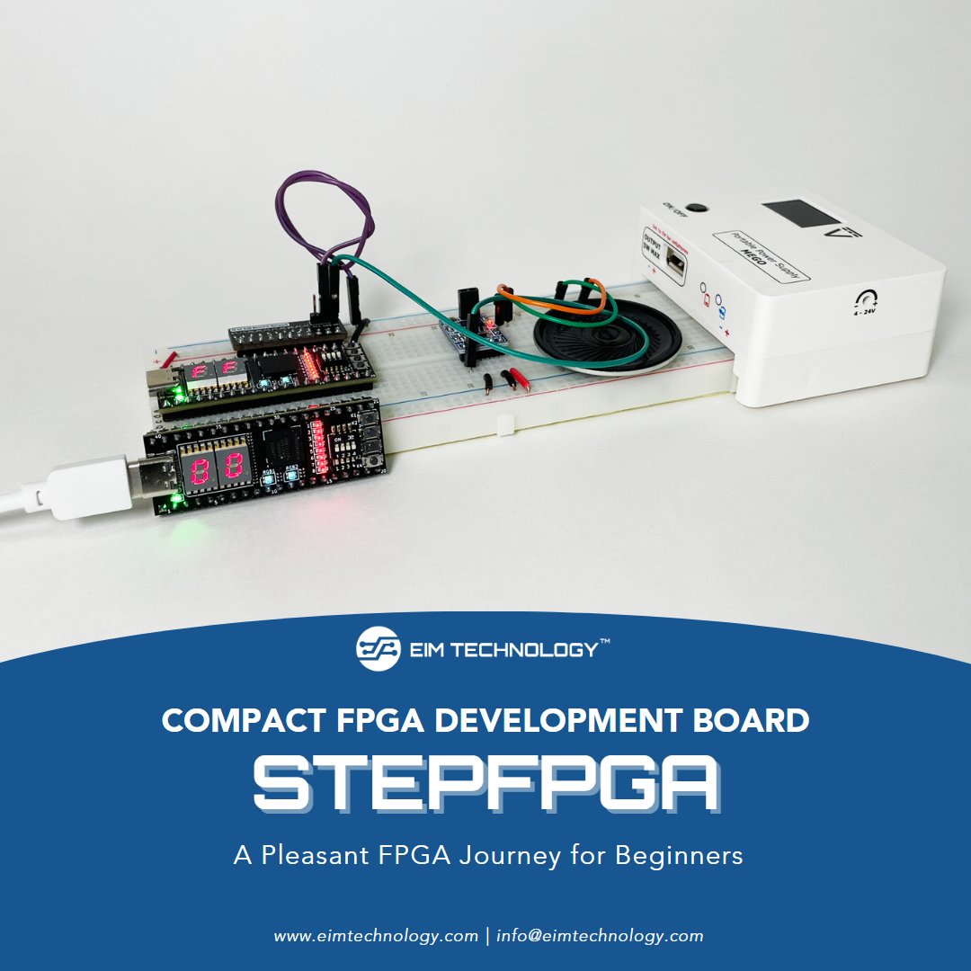 eimtechnology's tweet image. Level up your creativity and build amazing projects with STEPFPGA! 💪✨ #FPGA #Development #STEPFPGA
