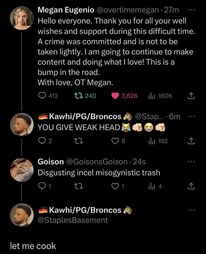 βππͺπΆππβ on Twitter "Twitter doin Overtime Megan dirtyππ"