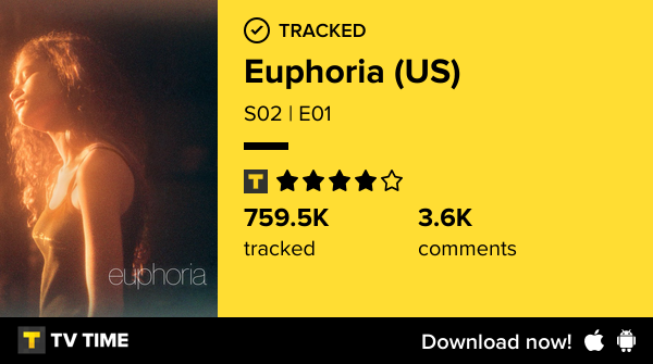 arqfernandarios's tweet photo. I've just watched episode S02 | E01 of Euphoria (US)! https://t.co/xQ08yCX64D #tvtime https://t.co/uWCgMv2iR9