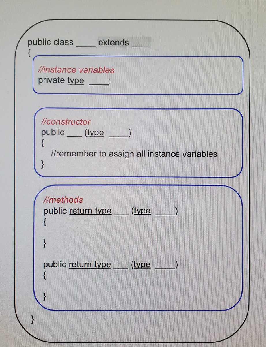 MathPrincessC's tweet image. A template for my csa kids, hoping they won&apos;t leave FRQ#2 blank. I know I posted all late. #apcsa
