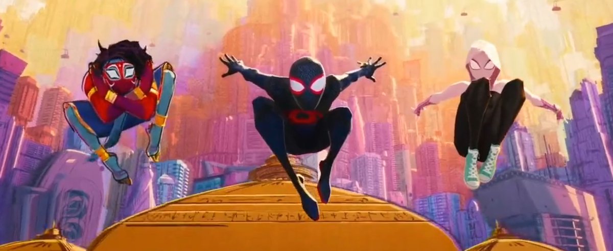 RT @MCU_Covered: New look at 'SPIDER-MAN: ACROSS THE SPIDER-VERSE', featuring Spider-Man India. https://t.co/dWijaJEhQi