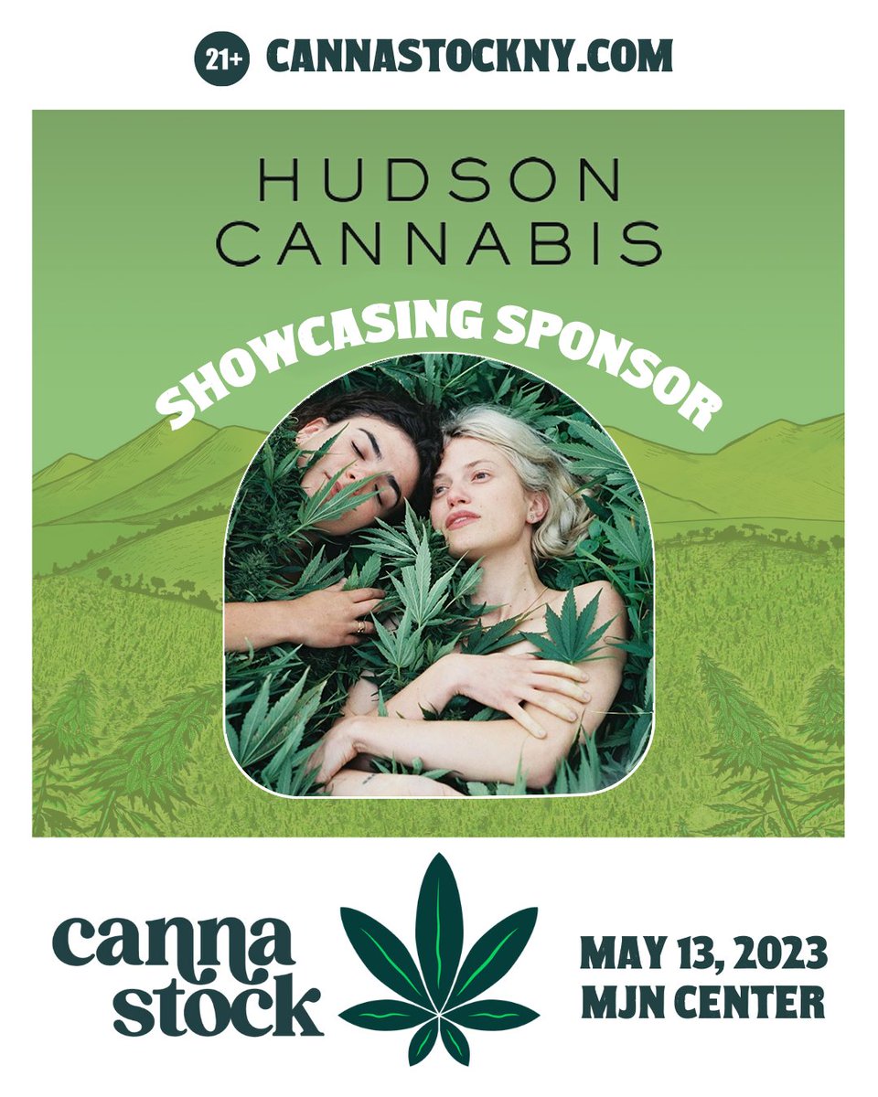 Hudson Cannabis is regeneratively-grown in the Hudson Valley! Come explore their locally-grown offerings at Cannastock, on May 13th. link.dice.fm/T991914e57b9 #CannabisCommunity