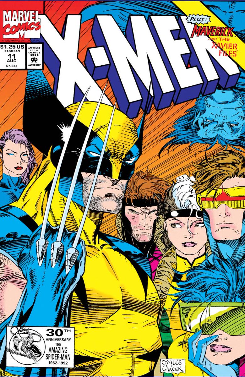 Saw X-Men is trending so thought I'd share one of our favorite covers by Jim Lee!
X-Men Issue 11 
Cover Date: August, 1992

#XMen #JimLee 
#Wolverine #Gambit 
#ClassicComicCover 
#ComicBookCollector