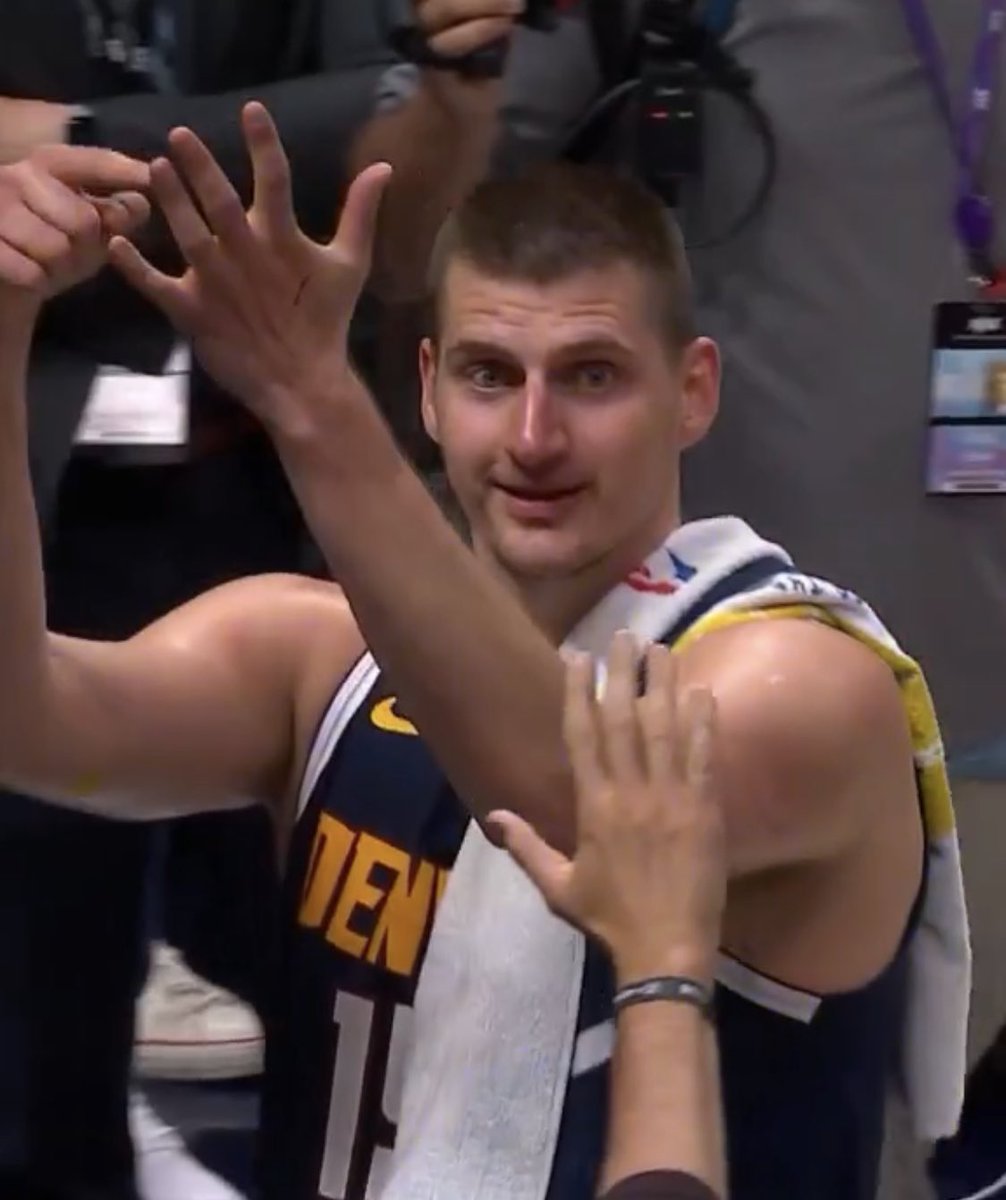 BarstoolDenver's tweet photo. Joel Embiid was named the 2022-2023 NBA MVP. It’s okay because Jokic only has one goal in mind

#MileHighBasketball https://t.co/UOARnAQjcn