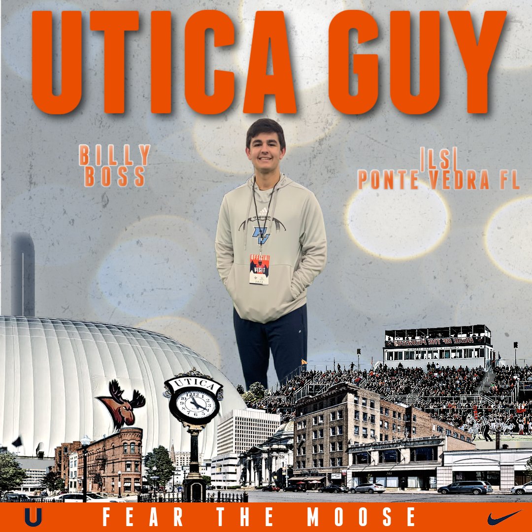 Utica_Football's tweet image. #WELCOME #UTICAGUY #FEARTHEMOOSE