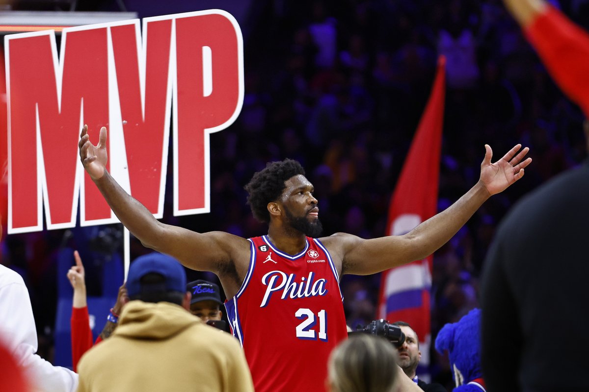 Embiid considered retiring after his brother’s death and missing his first two NBA seasons due to a broken foot

He said he “wanted to quit basketball” after having his second surgery

Now, he just won his first MVP 🙏

(via ESPN Radio)