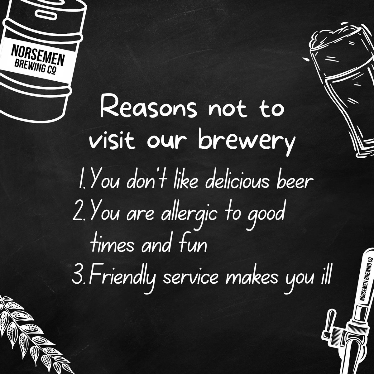 We mean, who doesn't love a good beer? 😉🍻 Let us serve you delicious beer and experience the feeling of happiness with us! 😁