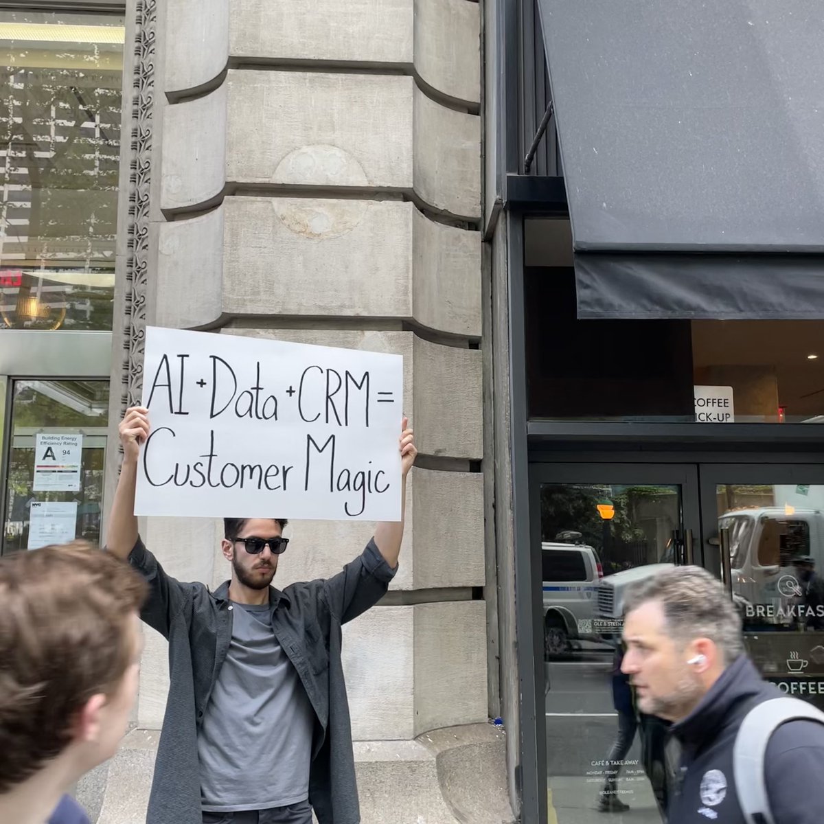 Salesforce tweet media