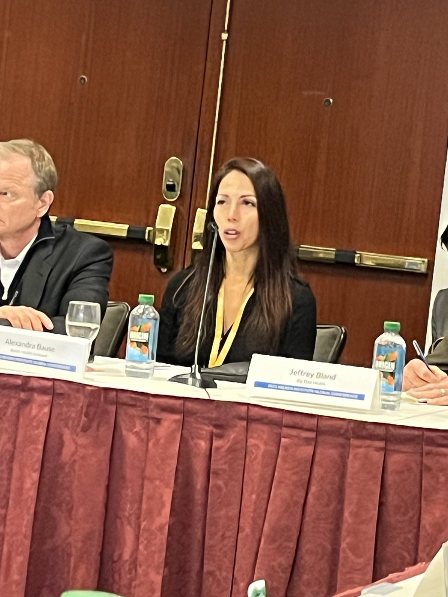 Alexandra Bause of ⁦<a href="/apollohealthvc/">Apollo Health Ventures</a>⁩ discusses the significant increase in companies and #Investment in #Longevity at an <a href="/MIAging/">Milken Institute Future of Aging</a> session at #MIGlobal <a href="/Milken/">Milken Family Fdn</a> - come join the fun!