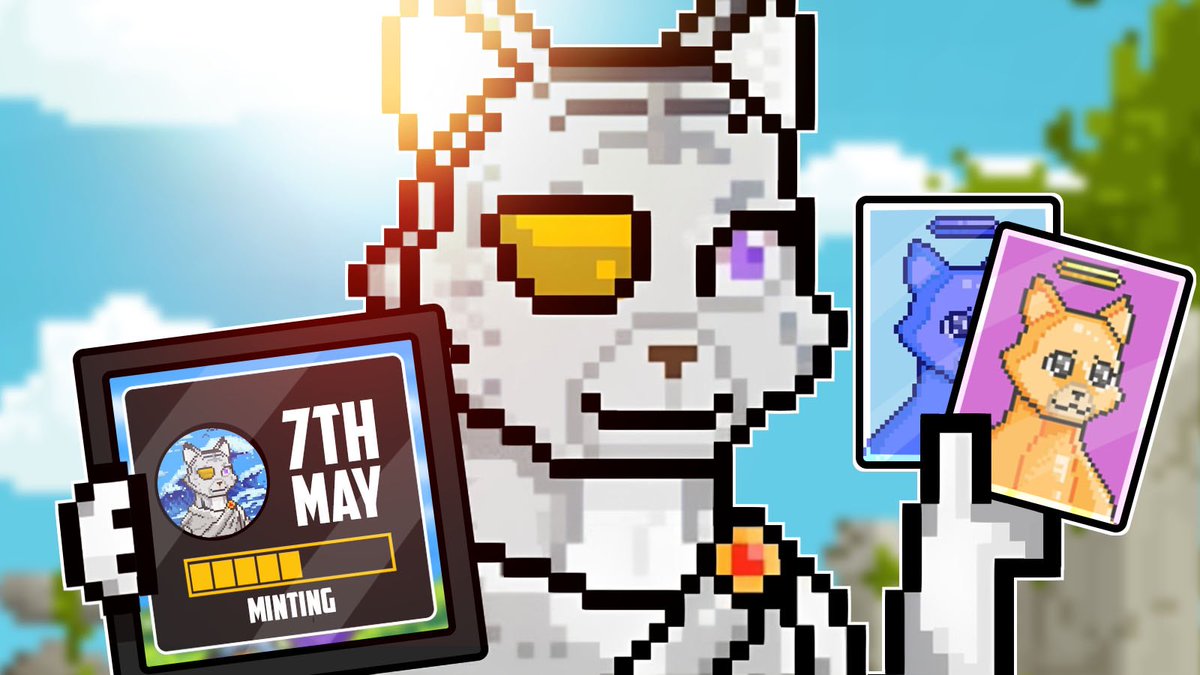 Attention Regals! 📢 

The Regal Cats mint date has been set for May 7th on <a href="/KeepSakeMarket/">KeepSake</a>! 🚀

We’re excited to see you all on mint day, but first let’s dive into the Regal Cats mission, and our plans post-mint 🎮

👇