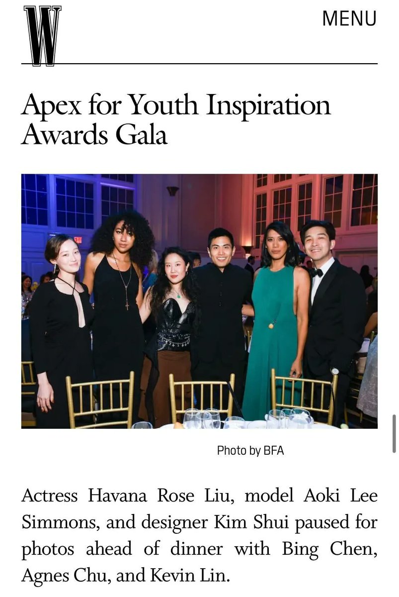 Shoutout to @wmag and @TheCut for featuring our 31st Inspiration Awards Gala and so many of our wonderful guests! Read more at buff.ly/3LYEyKd and buff.ly/3LLRfI3 ✨