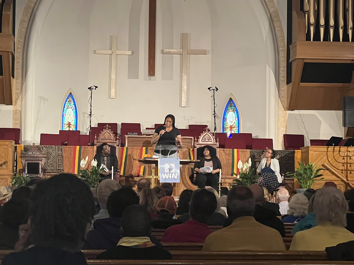 WIN_DC's tweet photo. Testimony from Amanda Beal a trained therapist about the need for mental health services to support people experiencing complex trauma. This is essential to reduce the causes of violence. We support the funding of @CMRobertWhiteDC Pathways to Behavioral Health Act. https://t.co/27tAr2iUDY