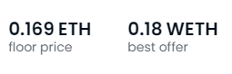 NFTs can be confusing!

NFT marketplaces call the best offer the "floor price" while they call the best bid the "best offer"

In addition, NFTs can trade in various different cryptocurrencies (ETH, WETH, etc)

Also, nowhere else will you see a best bid 7% through the best offer👇
