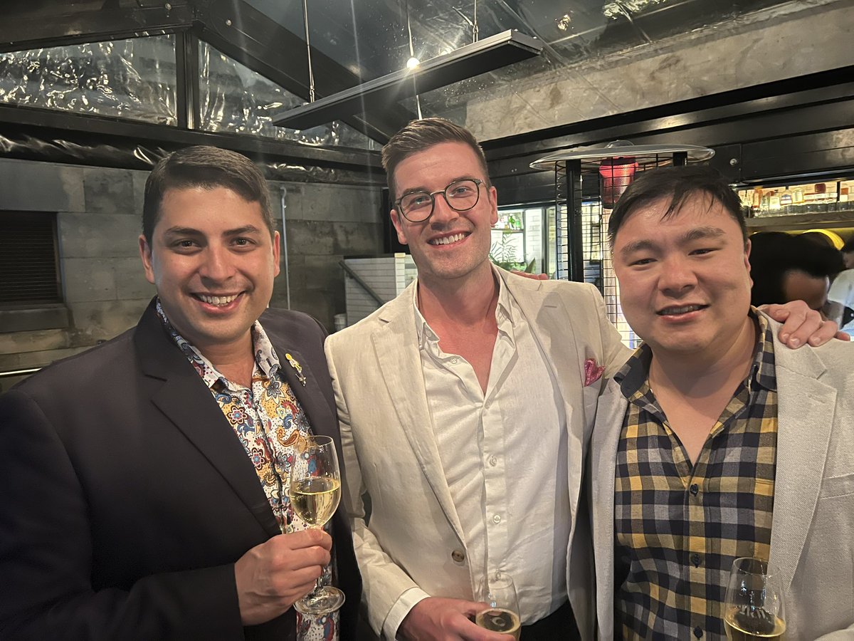 The first 3 NAHLN Chief Surgical Residents catching up at the #RACS23 ASC Younger Fellows Dinner. Who will be the next excellent addition to this great cohort? <a href="/NALNSurgery/">NALHNSurgery</a> <a href="/RACSurgeons/">RACSurgeons</a> <a href="/lamyho/">Yick Ho Lam</a>