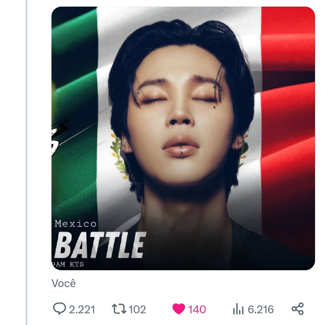 info_jimin's tweet photo. Brasil Vs México... Temos menos de 1 hora e seguimos perdendo!

#StreamBattleForJimin #MEXICOvsBRASIL #BrasilOnTop https://t.co/B07BBM8IlD