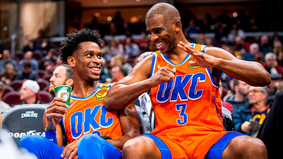 OKC has had 12 top 5 MVP finishers in 15 seasons.

2009:
2010: KD #2
2011: KD #5
2012: KD #2/Russ #12
2013: KD #2/Russ #9
2014: KD #1
2015: Russ #4
2016: Russ #4/KD #5 
2017: Russ #1
2018: Russ #5
2019: PG13 #3/Russ #10
2020: CP3 #7
2021:
2022:
2023: SGA #5

Whew.