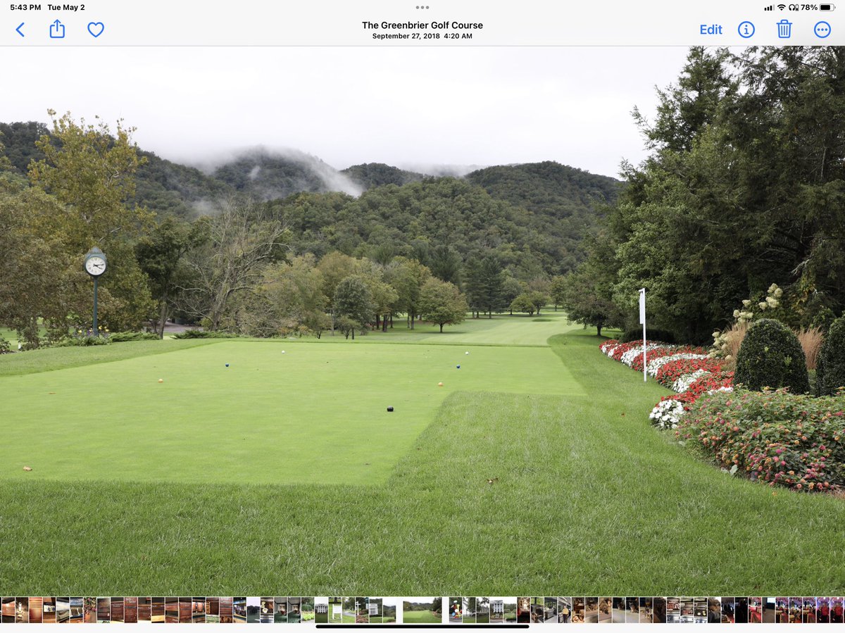 wvbrown's tweet photo. @TonyGrossi #1 Old White course At Greenbrier  Take your clubs https://t.co/8Lvxg2KqJd