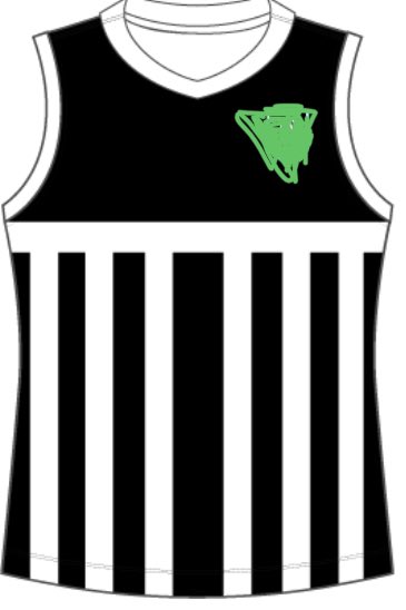 IntegrityUnit's tweet image. Current Tasmanian team jumper concept: stripes representing the thylacine, black and white of the famous Tassie devil, combining to evoke the state’s convict heritage. Iconic. Can’t see anybody objecting.