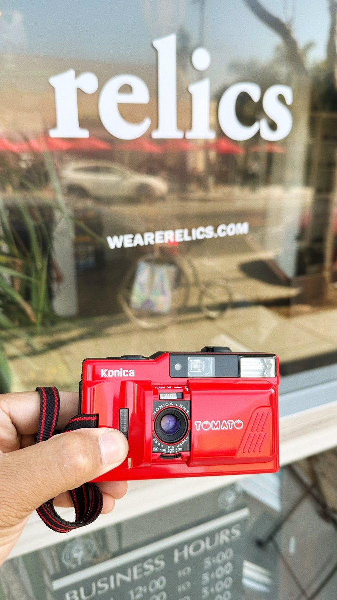 We_Are_Relics's tweet photo. Interesting film camera 🍅 https://t.co/eJSEghQ6oZ
