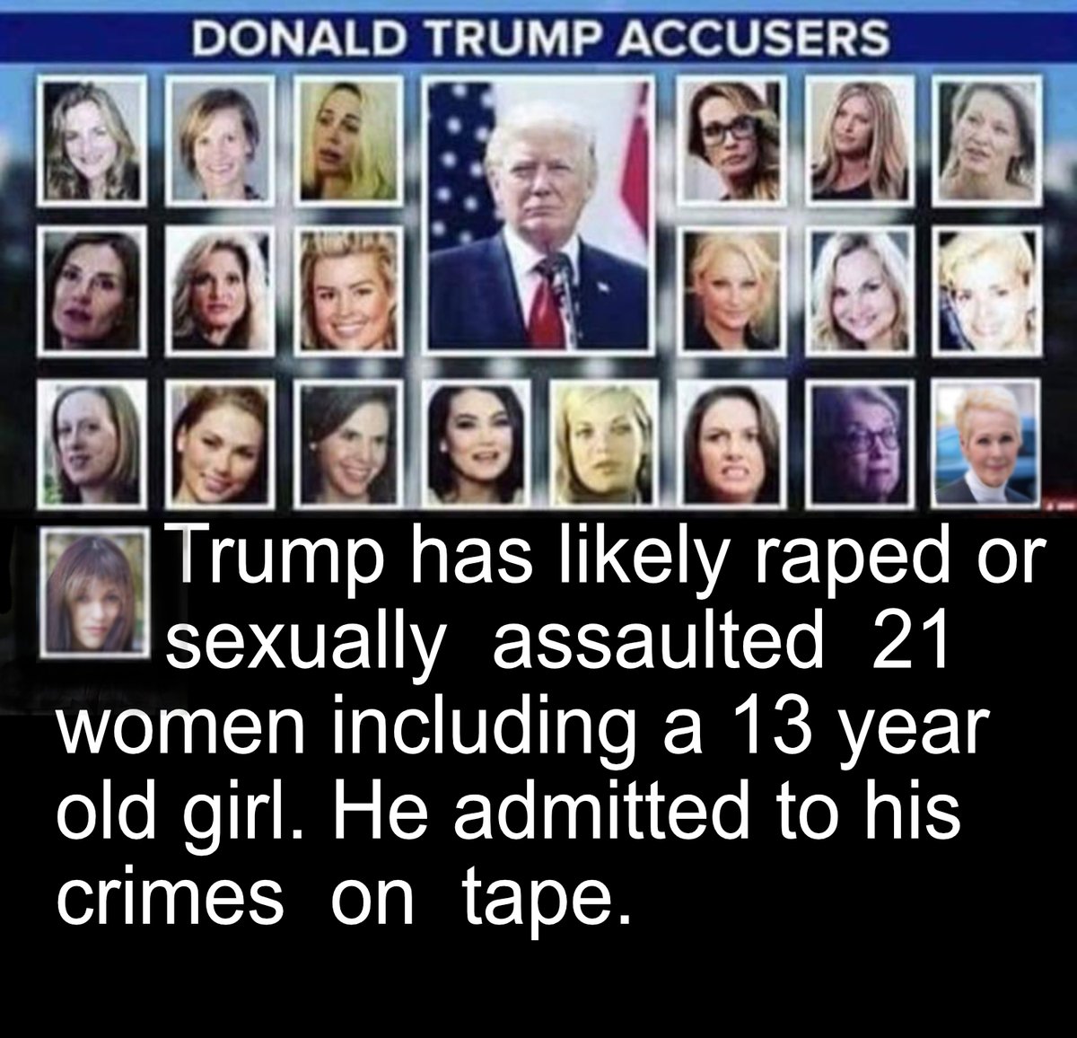 Sharpcut's tweet photo. @Miniomaha Trump has more indictments on the way for his other crimes, but the victims have taken a long time to come forward. https://t.co/xTr3vwyXLp