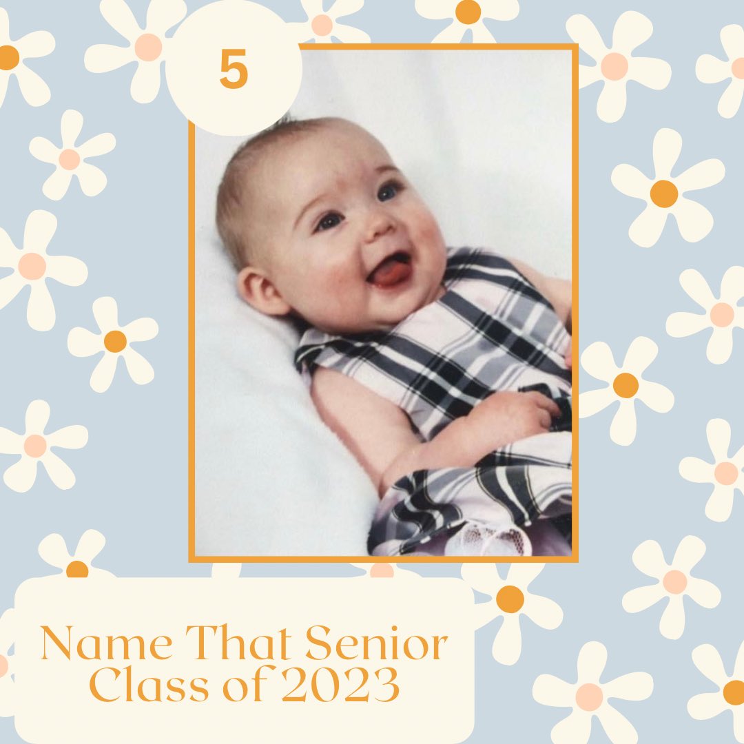 DGSsoftball's tweet photo. Happy Senior week to our Seven amazing ladies. How many of our 7 can you guess correctly? Here is our fifth of seven seniors.
π¬ Post your guess in the comments β¬οΈ
#NameThatSenior #BabyPic #WhoIsThat #RideWithUs #GiddyUp #DGSPride #GameDay #stangup @dgssports https://t.co/nnahT0oKmP