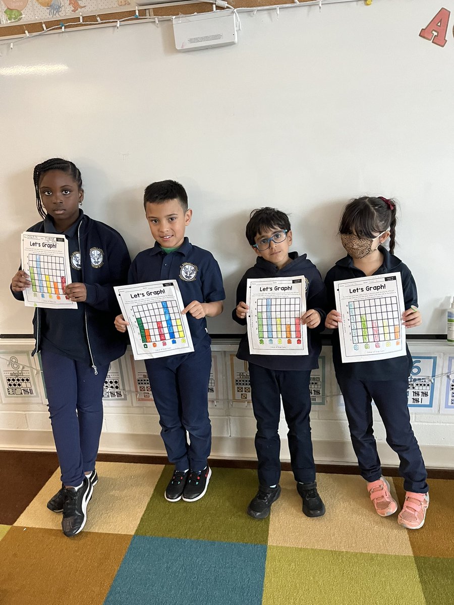 msjmedeiros's tweet photo. Today each group had the chance to graph number of snap cubes by colour - we noticed that even though our graphs looked different, they each shared the same data. 📊 https://t.co/vjdXjfBnqk
