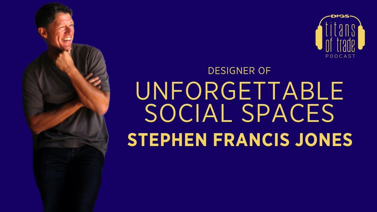 SouthBayDigs's tweet photo. As the in-house architect for the Wolfgang Puck Food Company, Stephen Francis Jones shares how he worked with Wolfgang Puck to design Spago Beverly Hills, which led to designing Wolfgang Puck restaurants worldwide.

Watch this full episode: https://t.co/80vRyKu7WZ https://t.co/oWDMT96xdb