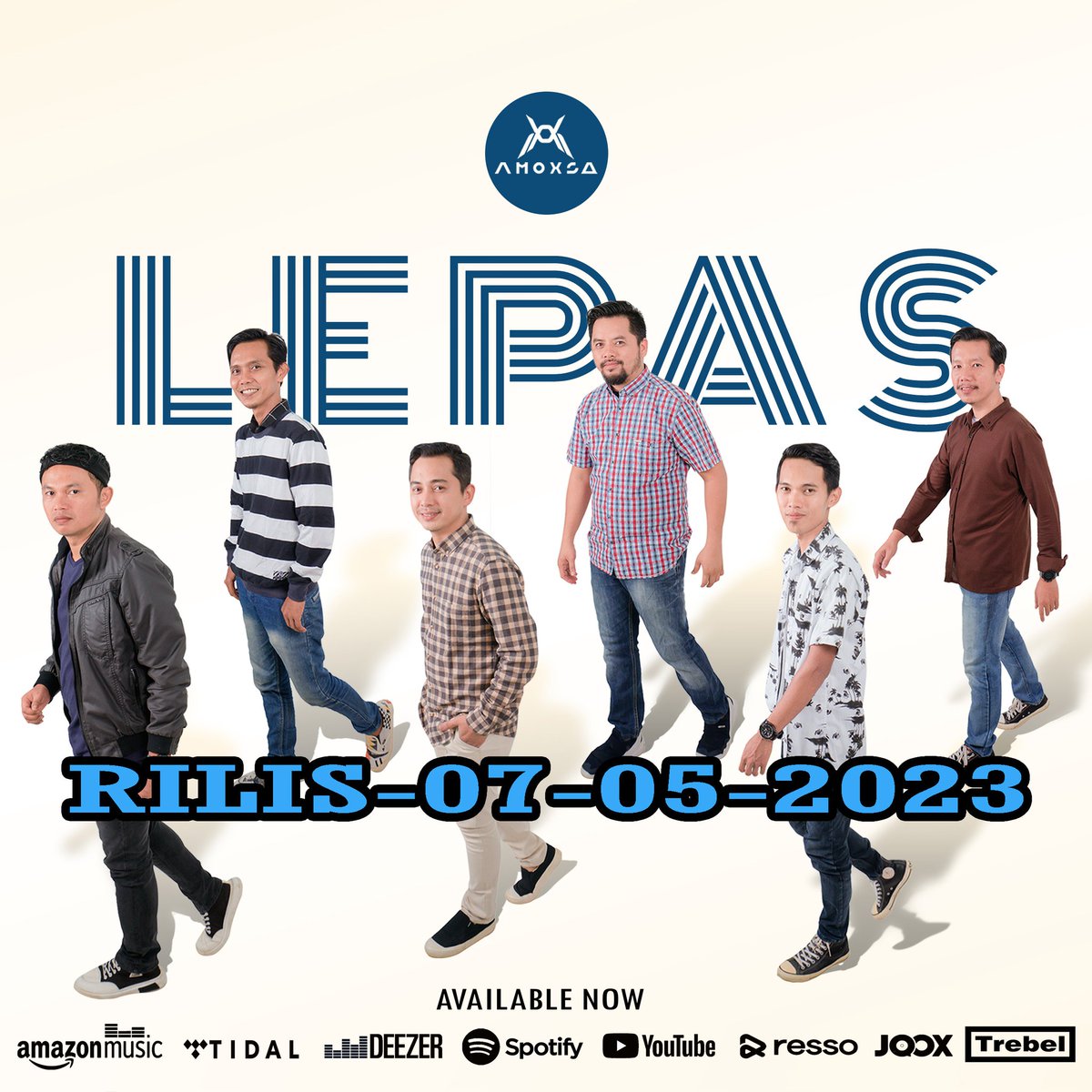 amoxsaband's tweet photo. Hay amoxsa fams kali ini diks nih. Amoxsa akan keluarin single terbarunya pada tanggal 05 mei 2023 pantengin terus youtube amoxsa band official Iyah.. 
#amoxsaband #amoxsa #lepas #viral #Trending https://t.co/gWnB61uSm6
