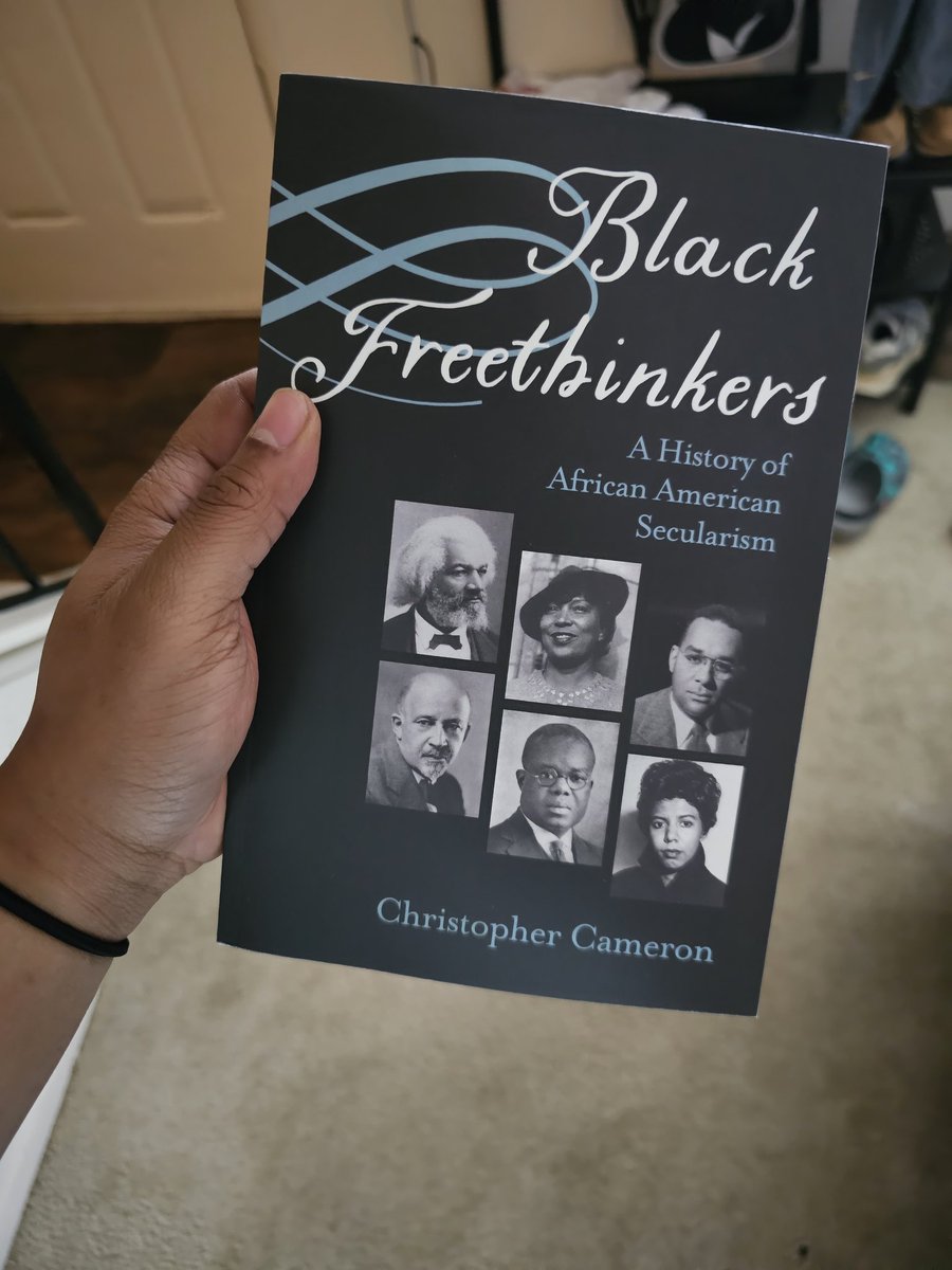 Very excited to dig into this book! 📚

#BlackFreethinkers #BlackAtheist