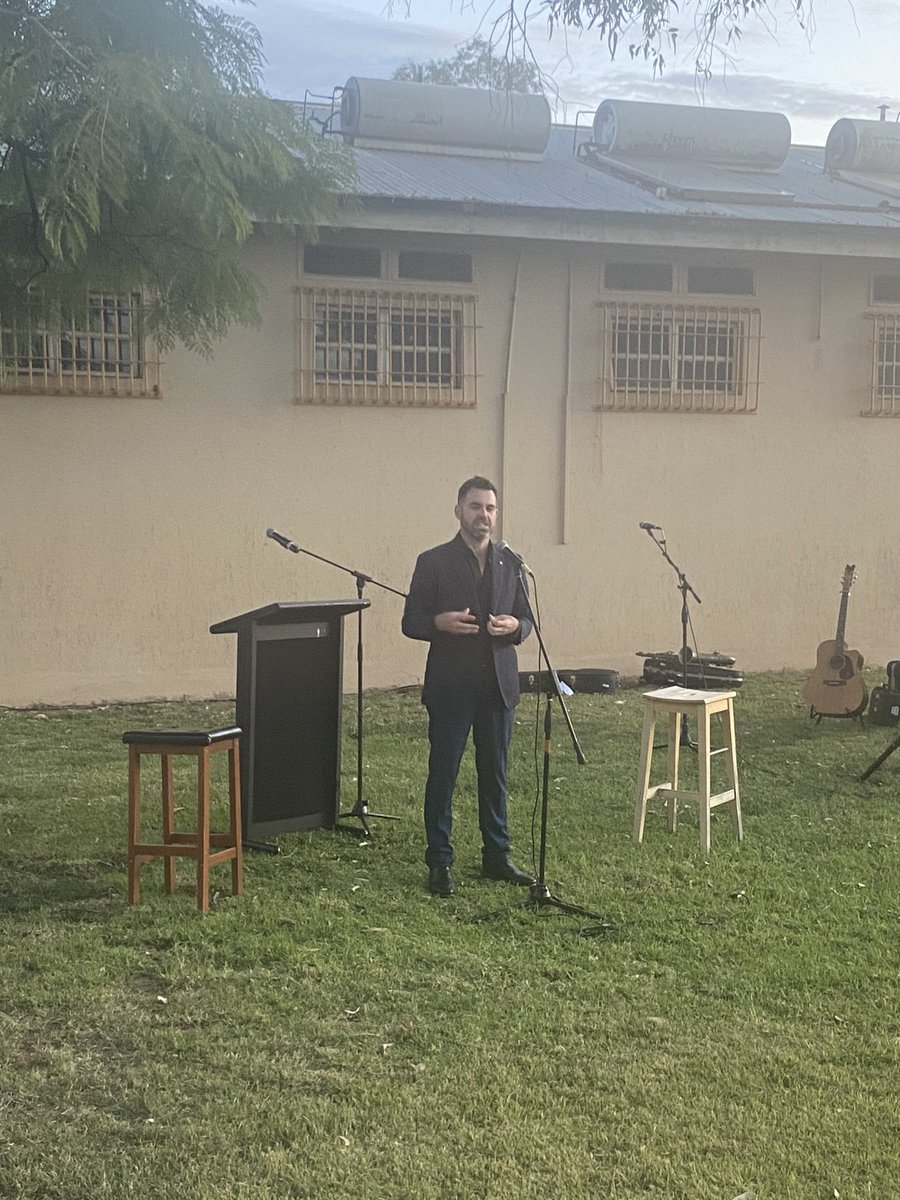 NTCOSS's tweet photo. NT Attorney General Chansey Paech: hosted a welcome event for the #ntcossconference in Alice Springs: “We have a fearless social sector who continue to drive change and continue to push governments territory and federal here in the territory to drive progressive change.” https://t.co/54xvpim8TC