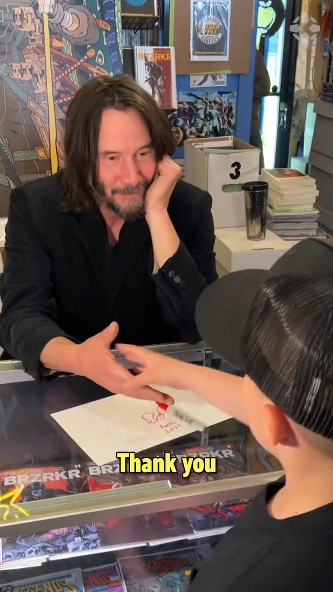RT @IGN: Keanu Reeves gets a Spider-Man drawing from 9-year-old superfan Noah! https://t.co/K4iaawlkpZ